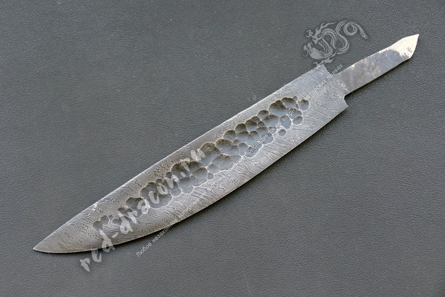 Клинок для ножа  Якут Дамаск za1906