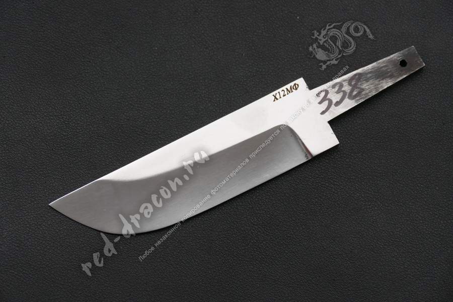 Клинок кованный для ножа Х12МФ "DAS338"