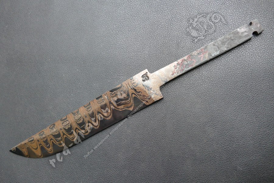 Клинок для ножа Дамаск za2837